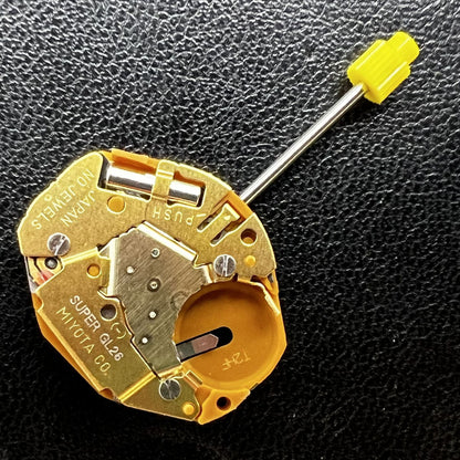 Miyota Golden GL26 quartz movement with 2 hands, precise timekeeping for premium watch accessories.