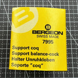 Swiss Bergeon 7995 Balance Cock Holding Support Swiss Tool