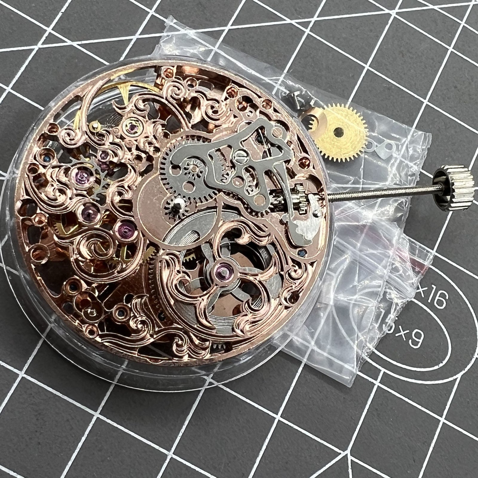 ST3600 Seagull 6497 hand-engraved mechanical watch movement for manual winding accessories