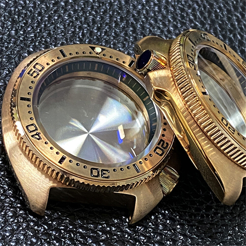 NH36A watch case tin bronze protector enhances durability and style for NH35A customization.