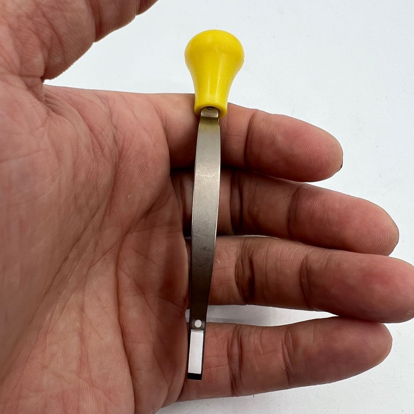 Swiss Made Bergeon 4344-9 precision watch crown remover for split stem replacement, ideal horology tool