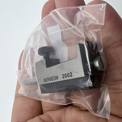 Bergeon 2002 winding stem shortening tool, Swiss precision for watch repair and adjustment.