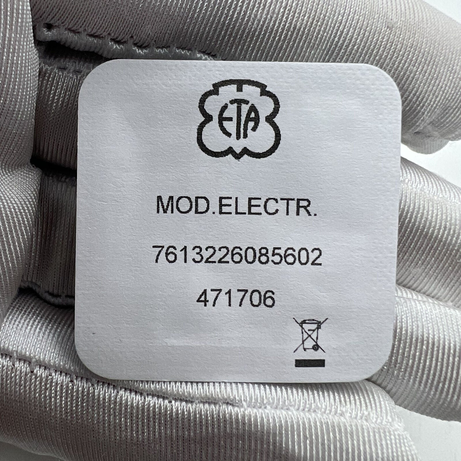 Movement repair parts circuit board for ETA E03.001 watch, brand new precision replacement component.