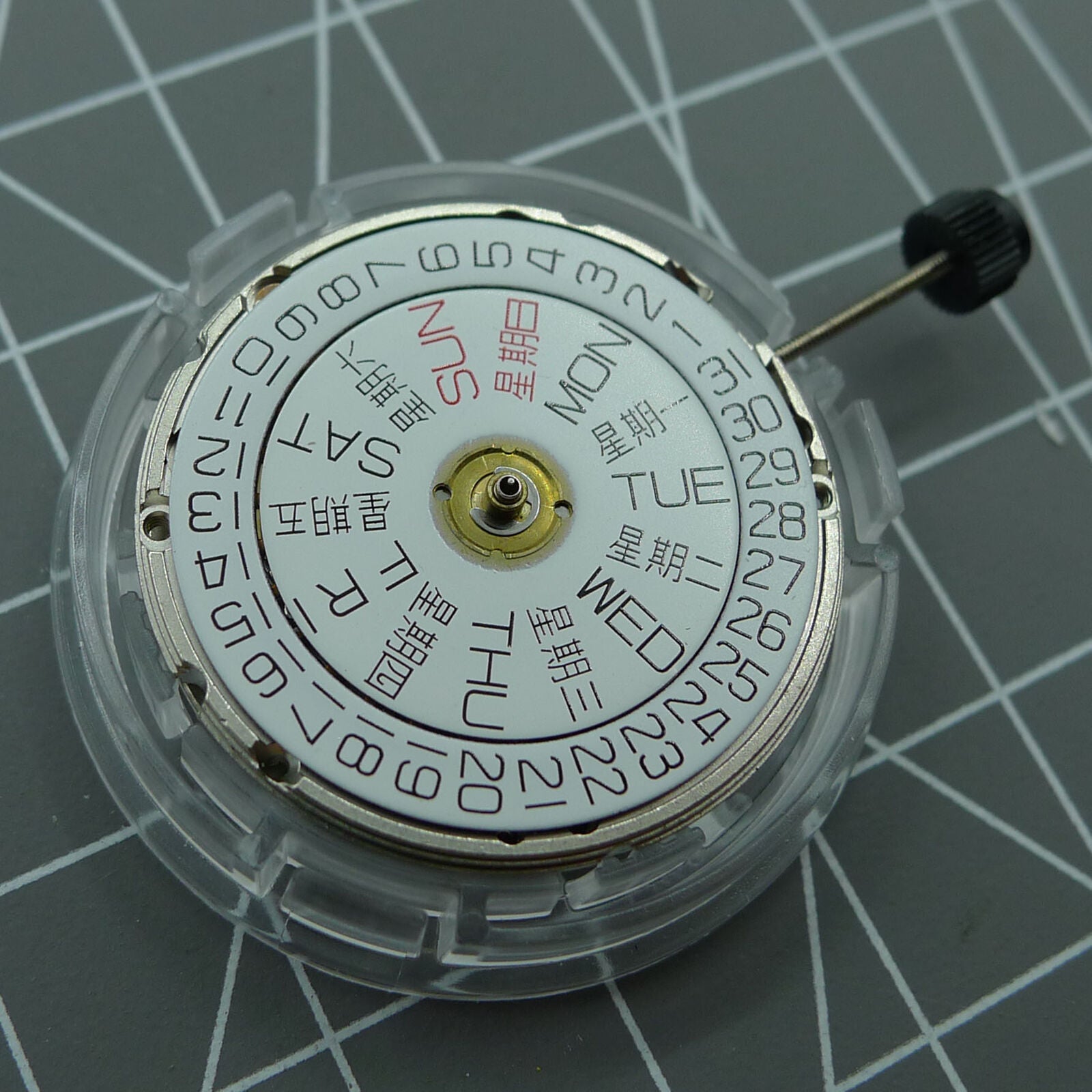 ETA 2846 V8 automatic self-wind watch movement by ETA, Swiss precision mechanism for reliable timekeeping.