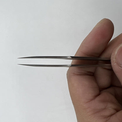 Horotec MSA12.302-2 antimagnetic tweezer for precise watch repair and delicate part handling.