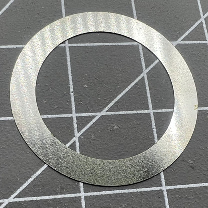 Dark hunter green date wheel featuring ochre brown font for Miyota NH35 NH36 watch accessories.