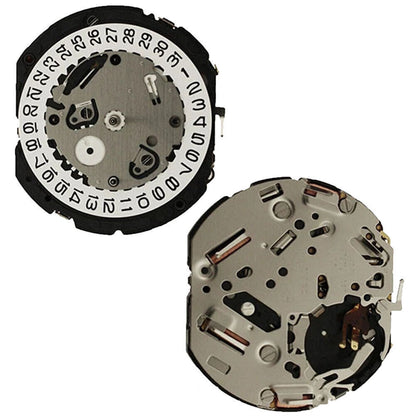 Hattori Epson TMI YM9G quartz watch movement showcasing precise Japanese craftsmanship for reliable watch repairs.