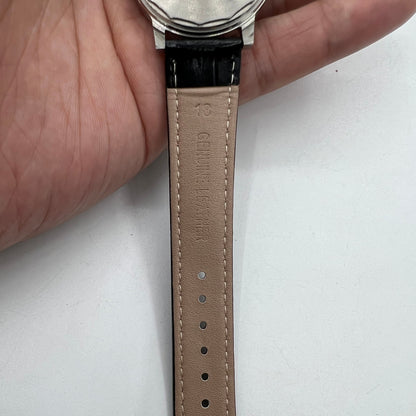 Shanghai Factory 36mm 8120 manual mechanical watch with shock-resistant 17 jewels, classic design for precise timekeeping