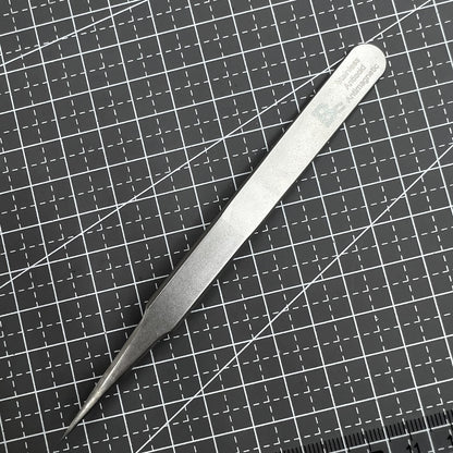 Swiss Bergeon 7026-2 Tweezer Antimagnetic Strong, Fine Point