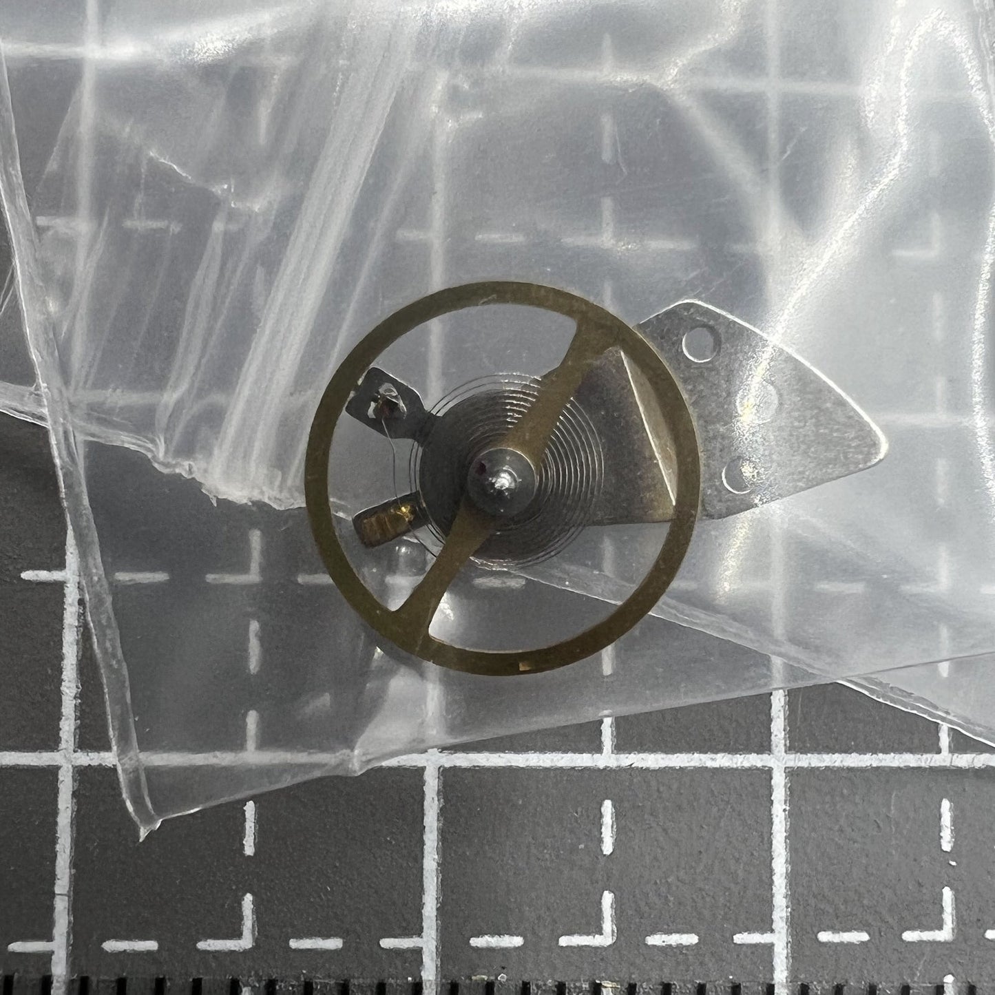 Ausgewogenes komplettes Silber-Hemmrad mit Splint für Miyota 8200 8215 Uhrwerk