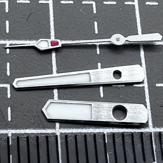 17mm C3 Blau BGW9 Leuchtzeiger aus 316 Stahl für SKX SBBN NH35A NH36A Uhrwerk