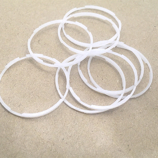 Steel Watch Case Movement Cushion Mount Spacer Ring Generic for 7009 Movement