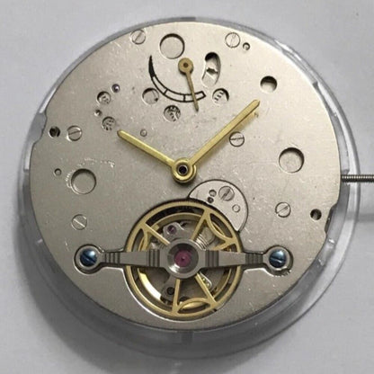 Shanghai Flywheel Movement Kinetic Energy Display@12 Bare Balance Wheel At 6