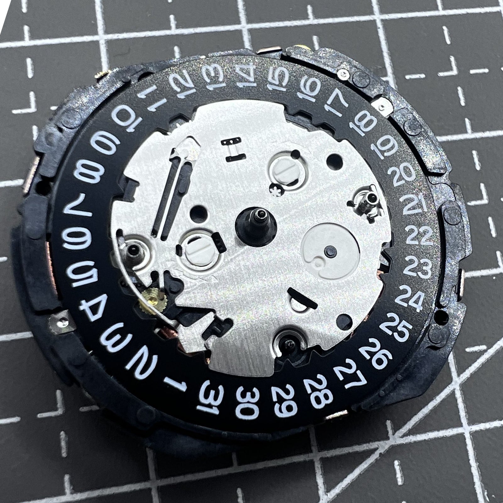 Seiko Japan 5T82A quartz movement for precise timekeeping in watch accessories.
