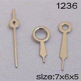 Silver Set of Watch Hands for Miyota 2035 Movement 7mm/6mm/5mm Length NO.1236