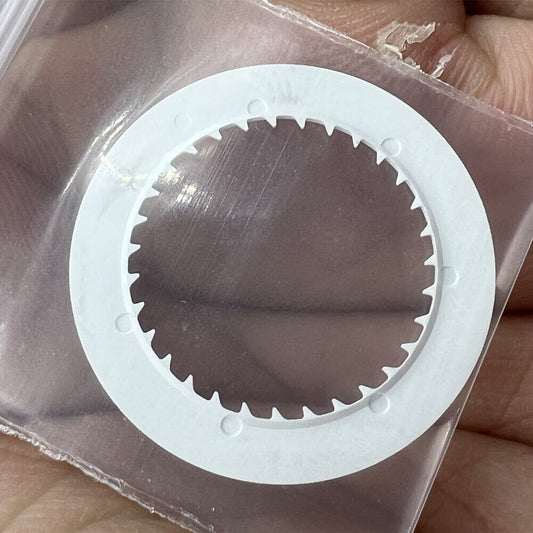 Vintage silver date disk wheel for NH36 NH35 watch movement, brand-enhanced precision part.