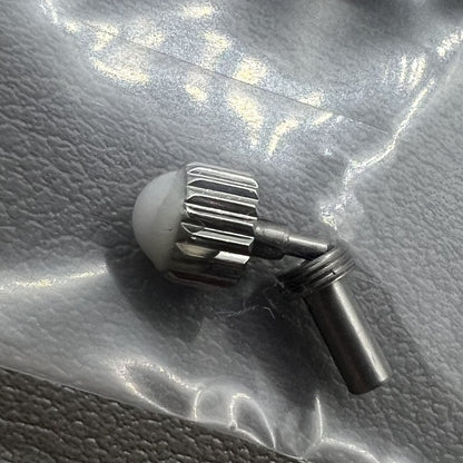 2 Sätze 5,5 mm weißer Keramikkronersatz Teil Generikum für J12 Lady Watch