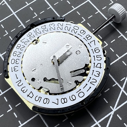 Montre à quartz suisse Ronda 3540D 3540.D, mouvement date à 3 heures