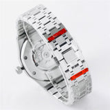 41mm Men's Mechanical Stainless Steel Watch Case + NH35 Movement Sapphire Glass