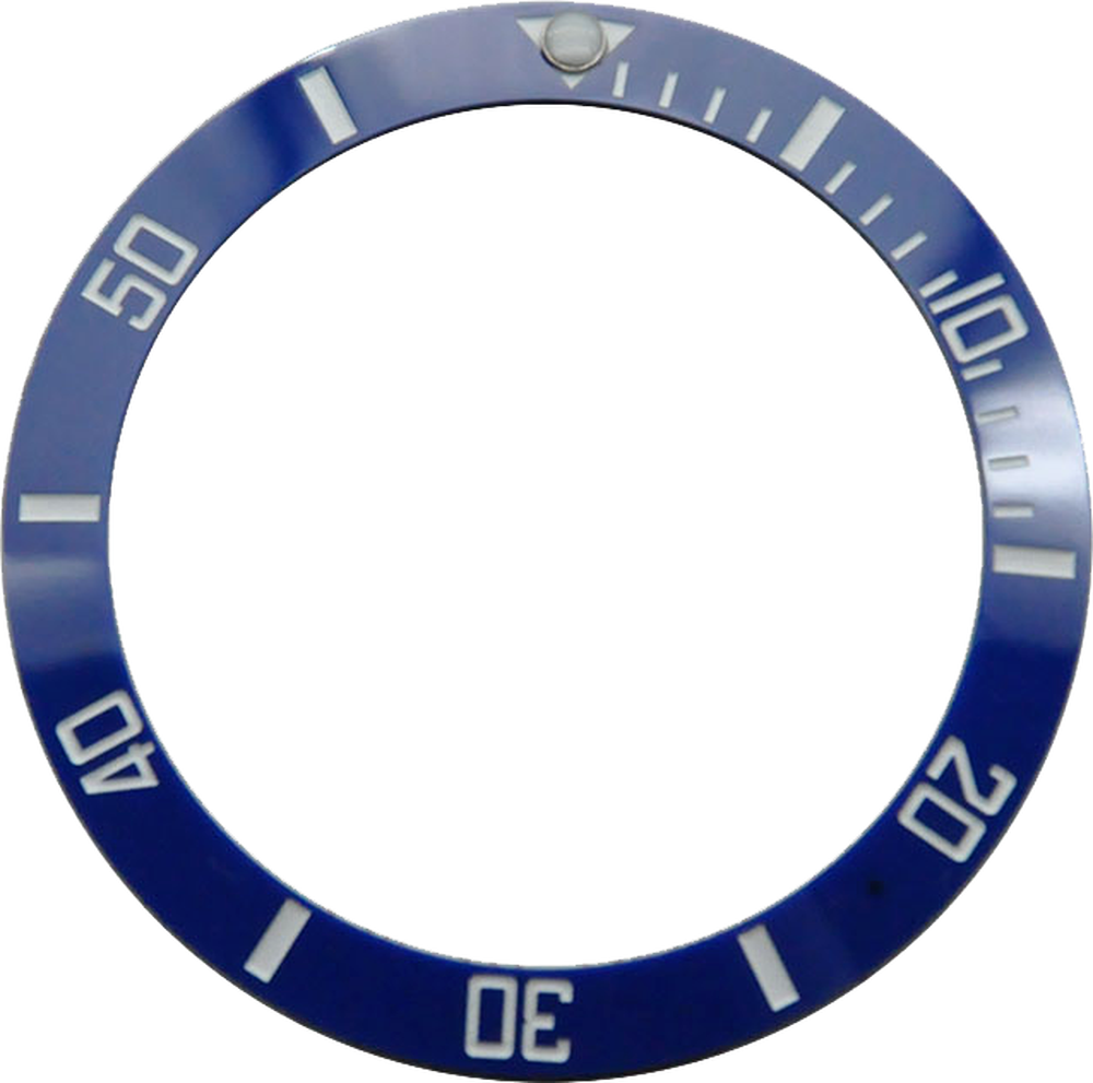 38 mm Uhrenring, Keramik-Lünetteneinsatzring für GMT-Uhr, 40 mm Gehäuse