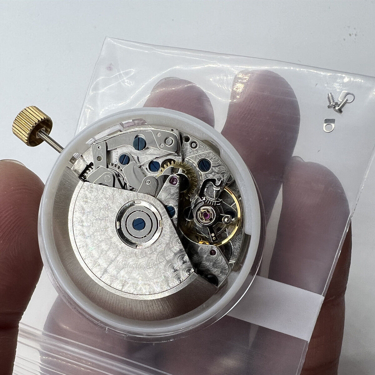 China Made Black Dandong watch accessory featuring 7753 7750 automatic mechanical movement with small second at 9 o'clock.
