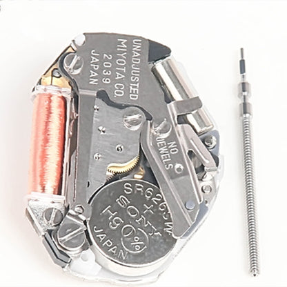 Replacement Quartz Watch Movement 3 Hands Movement for Miyota 2039 Watch Repair