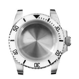 40MM Sapphire Glass Watch Case 316L Stainless Steel Watch Case for NH35 NH36