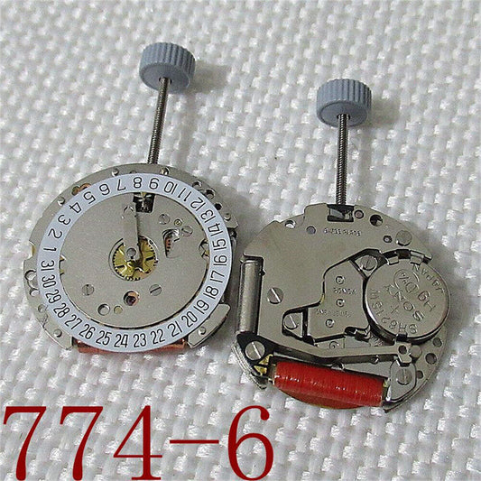 Ronda 774 Quartz Watch Movement Date At 3/6 Swiss Parts Watches Repair Parts