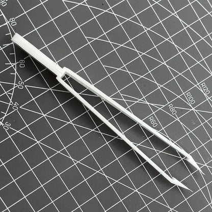 Bergeon 6460 Swiss Made plastic battery tweezer for precise watch battery handling and replacement.