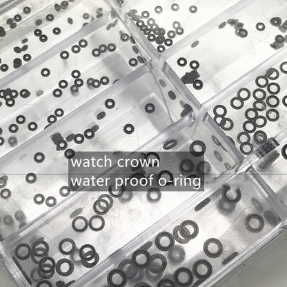 500Pcs/Box Rubber Watch Crown Waterproof Watch Seals O Ring Watch Gasket