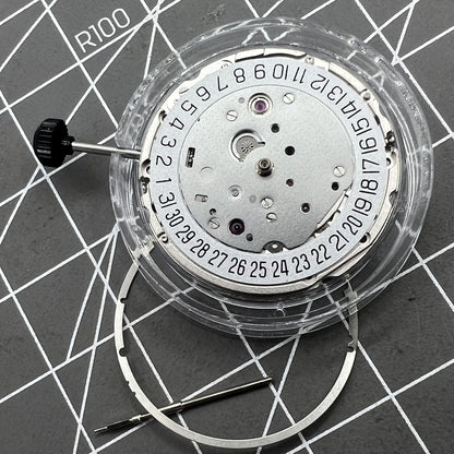 Japan Made Miyota 9019 Automatic Mechanical Movement Date At 6