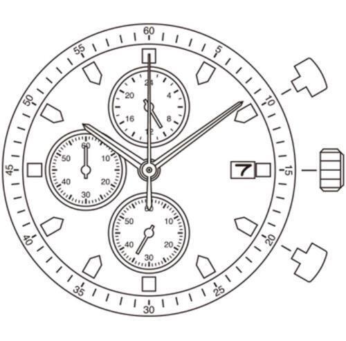 Miyota FS10 Japan Quartz Movement