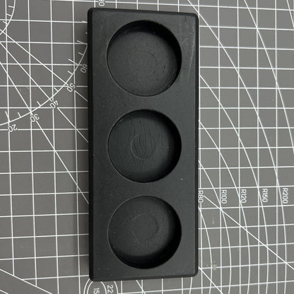 Black stand holder for Automatic Precision Oilers BG 7718-7720, ensuring stable and organized tool storage.