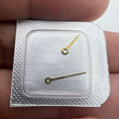 Gold watch hands set for 901.001 movement, compatible with K2U and K5U models, premium quality.
