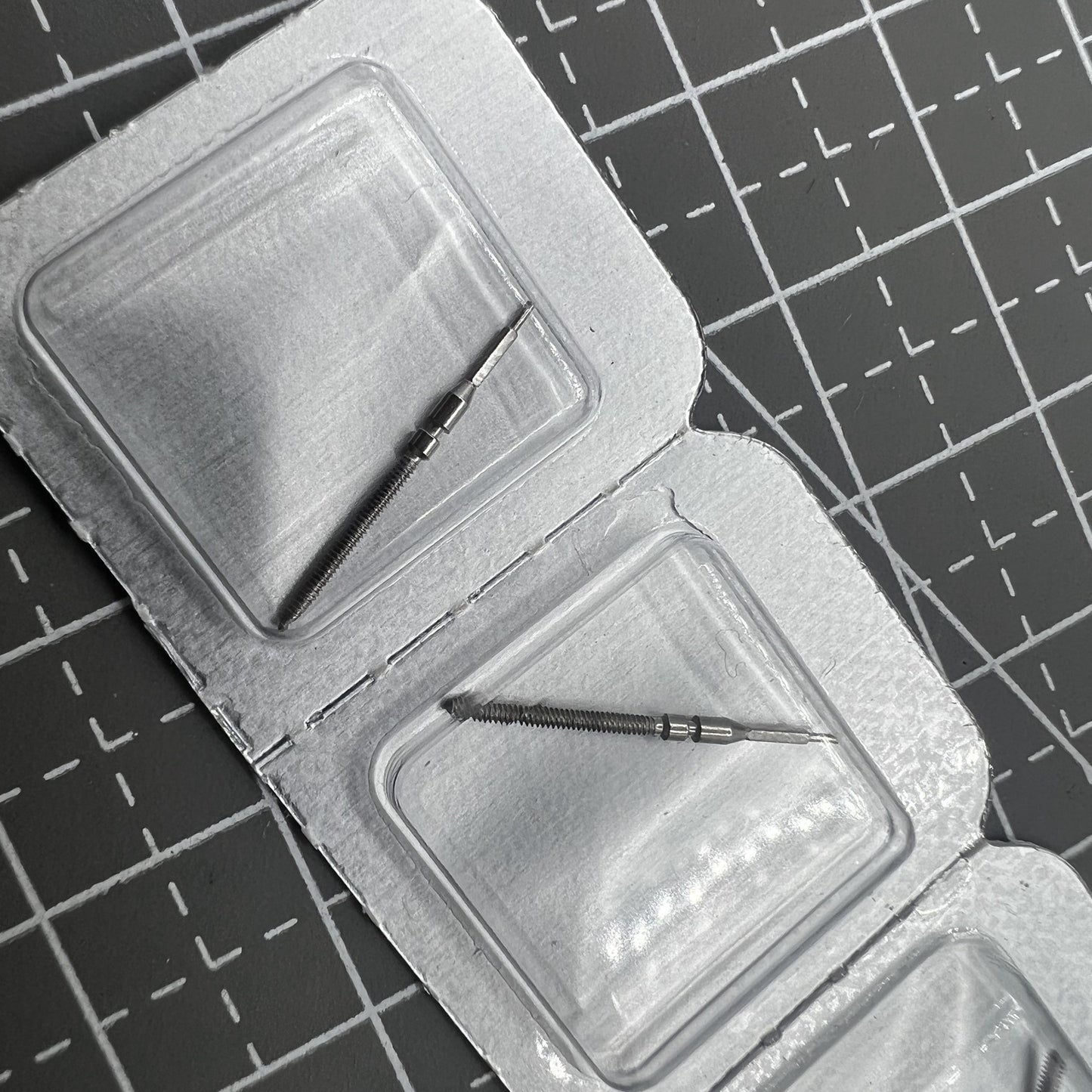 5 Stück Edelstahl Japan Aufzugswellen für Miyota Citizen 8200 Uhrwerk