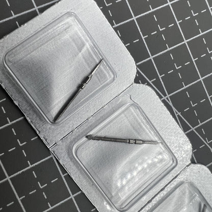 5 Stück Edelstahl Japan Aufzugswellen für Miyota Citizen 8200 Uhrwerk