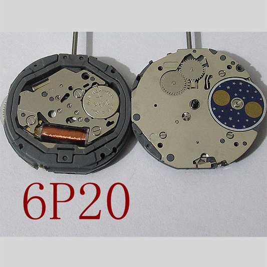 Miyota 6P20 Quartz Movement Watches Repair Parts Replaces 6320