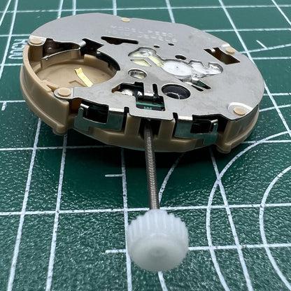 Sunon PE60 quartz watch with date at 3, small seconds at 6, and classic 3-hand design.