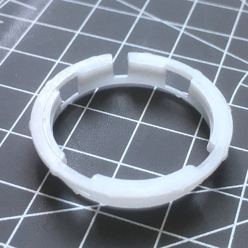 5.9mm plastic spacer ring cushion for ETA 2824/2836/2846 watch movements, durable mount accessory.