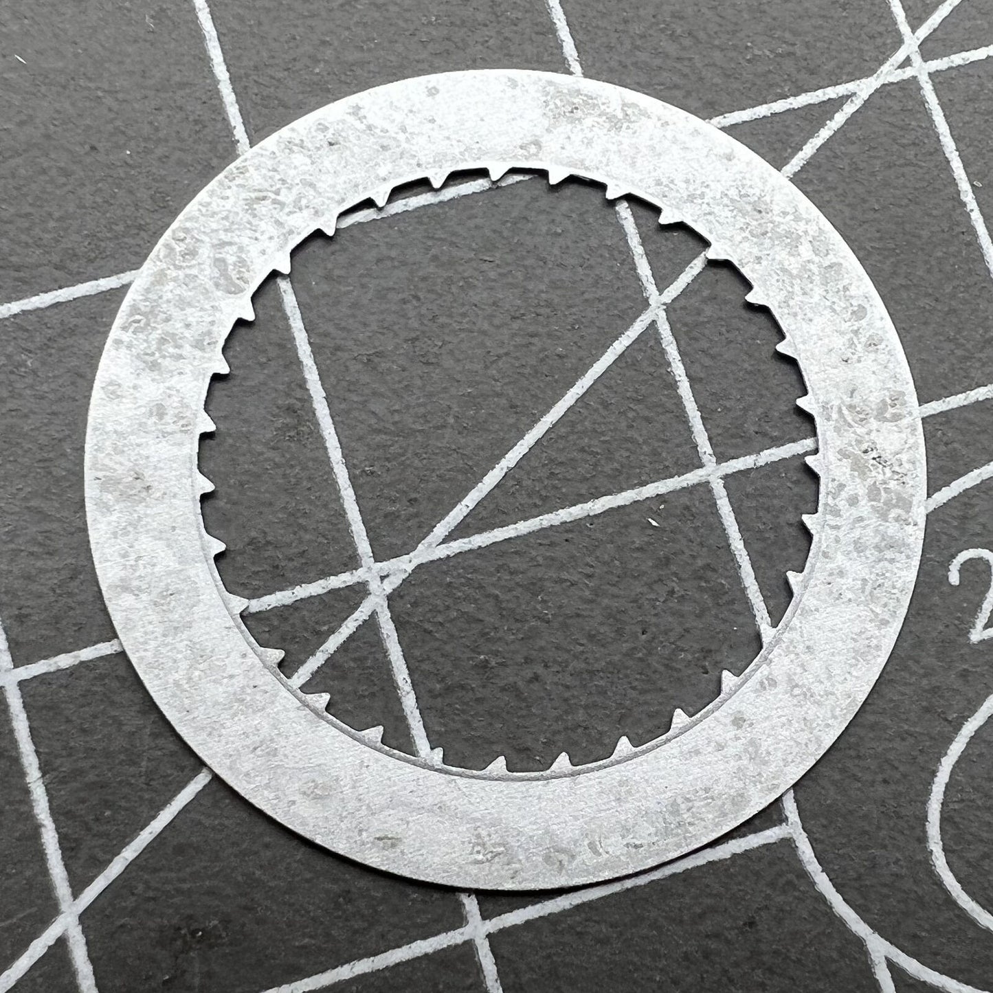 Black Date Disk Wheel Date Wheel for Miyota 9015 Date At 3 Movement