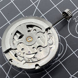 Dandong Silver Hollow Bare Balance Wheel Automatic Mechanical Movement