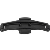 Black Watch Strap Buckle Watch Clasp Stainless Steel Double Push Button