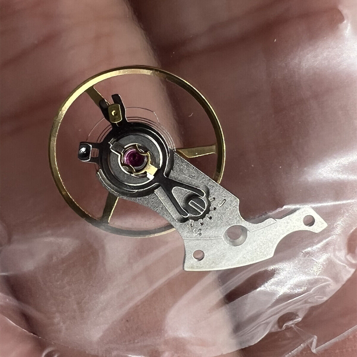 Swiss Complete Balance Wheel with Splint for SW200-1 movement, enhancing watch accuracy and performance.