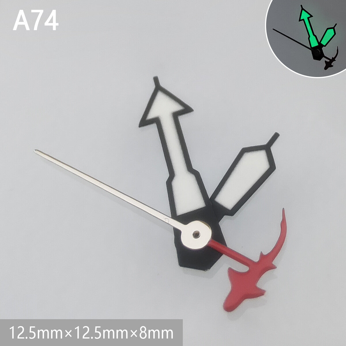 Accessories Watch Hands Green Luminous Suitable for NH35 NH36 Movement A50~A86