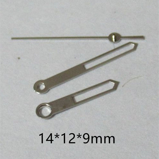 14mm silver trim hollow watch hands set for Miyota 2035-2315 movements