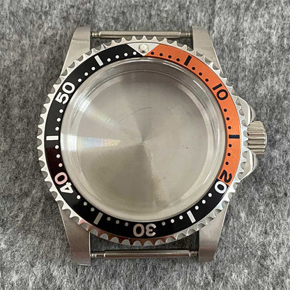 Stainless steel retro watch case with sapphire glass for NH35/NH36, durable and stylish by 19 Options.