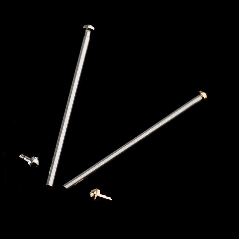 200PCS watch strap screws and link pins kit, assorted 10-28mm sizes for repair tasks.