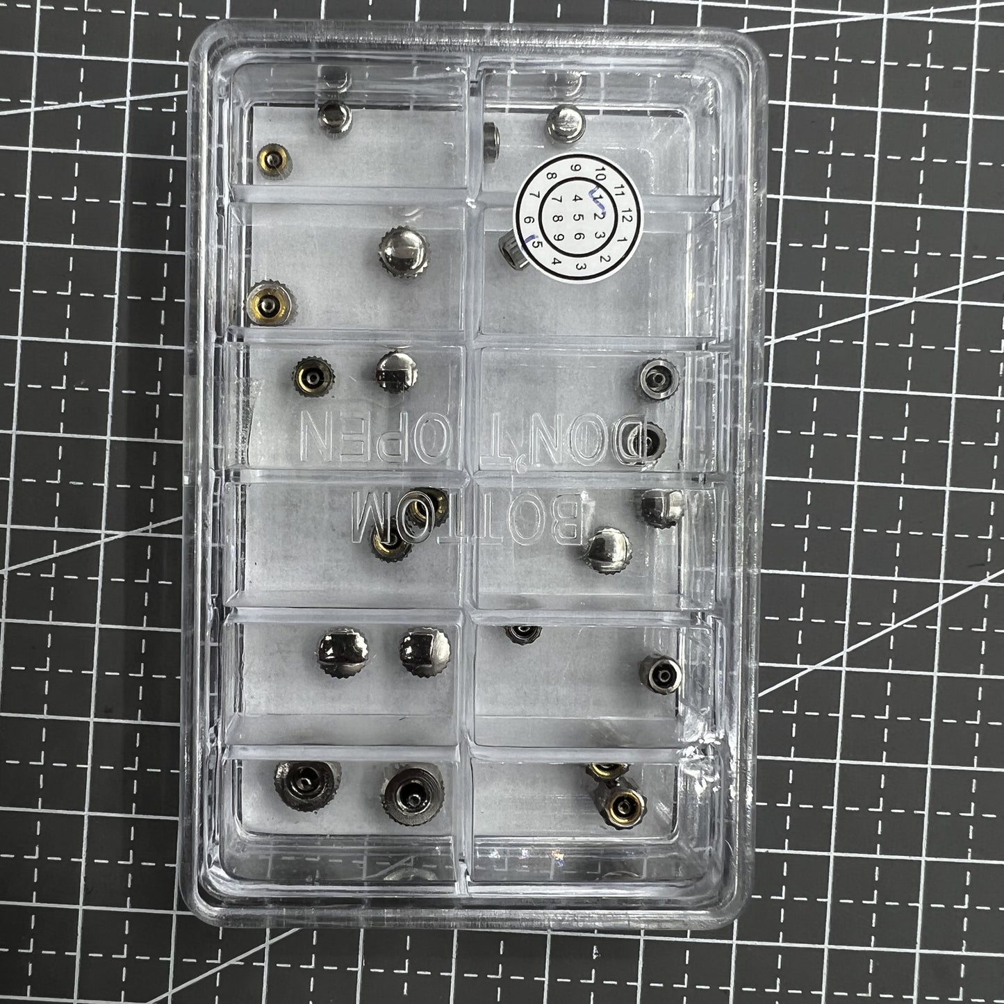 Exklusive Uhrkronen für Lorenz Omega Zenith Philip Sector Uhren Europa gefertigt