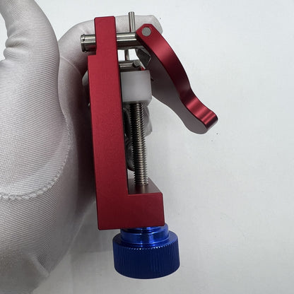 Durable watch case back opener for precise bezel ring removal during watch repair.