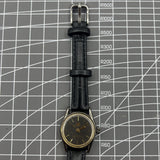 Black Case Golden Nail Shock-Resistant Seagull Manual Mechanical Ladies Watch